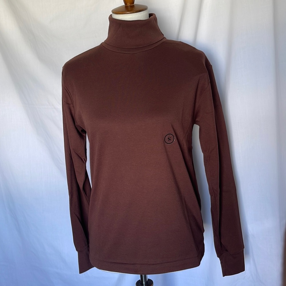Vintage, Lindsey Blake, classic, Long sleeve Turtleneck. NWT. Sz Small
